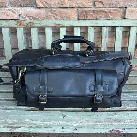 Links & Kings Leather Duffel - Picture 1 of 11
